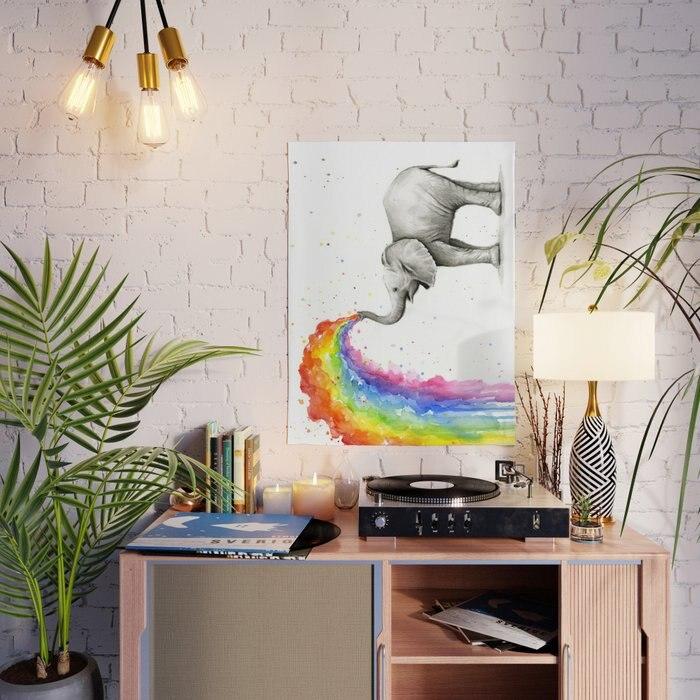 Regenboogschilderij