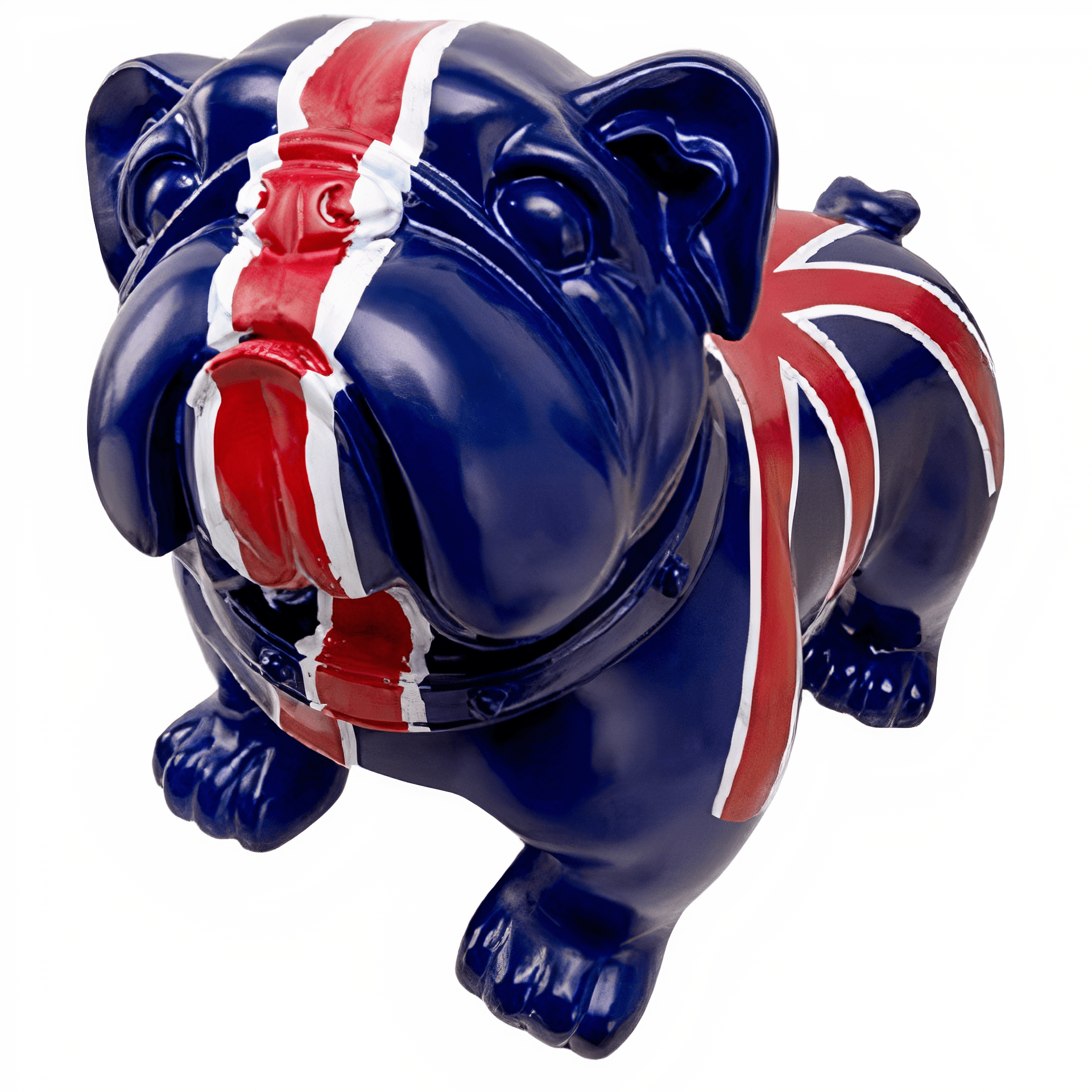 Engelsk bulldog staty