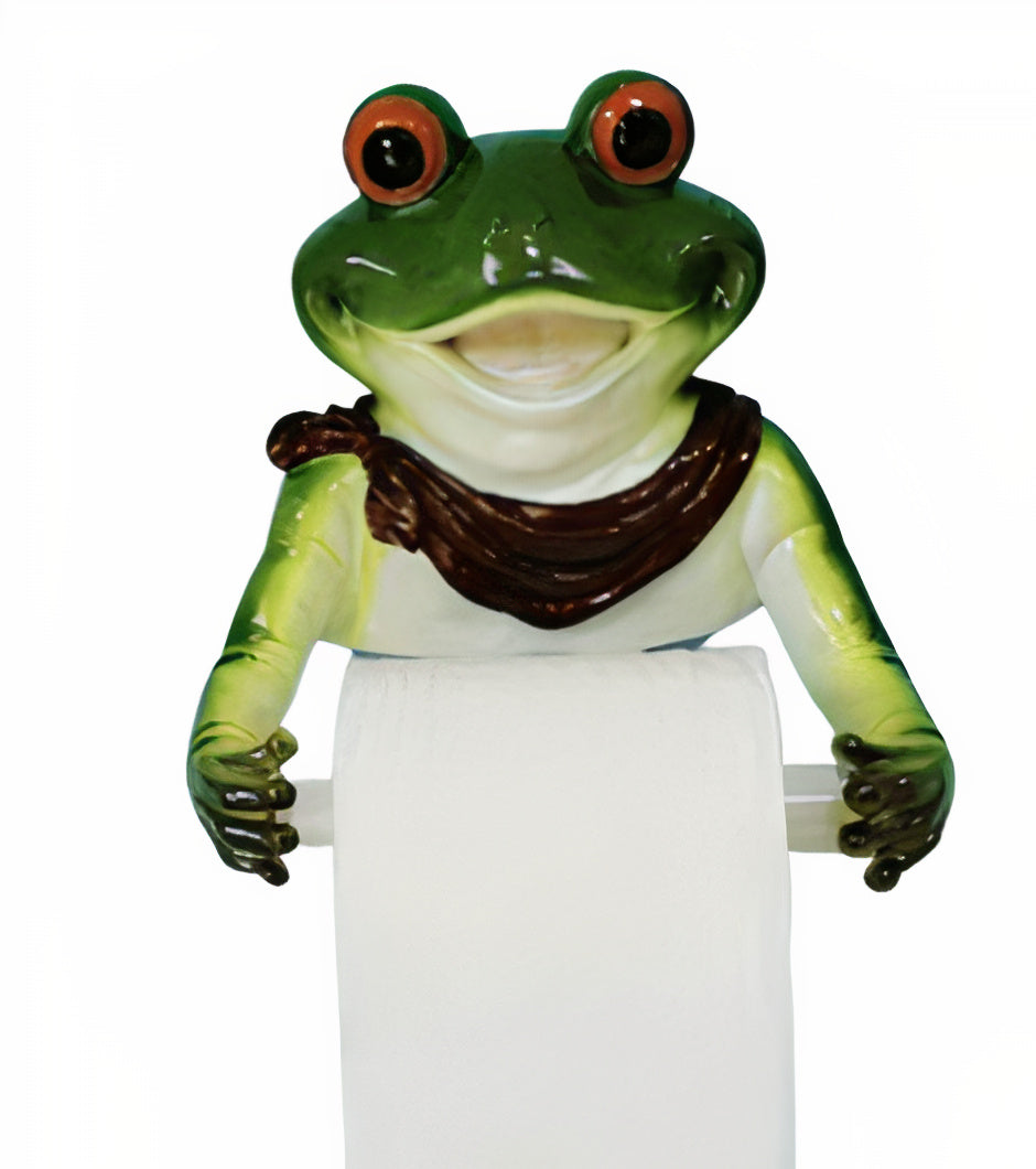 Toilettenpapierhalter Frosch