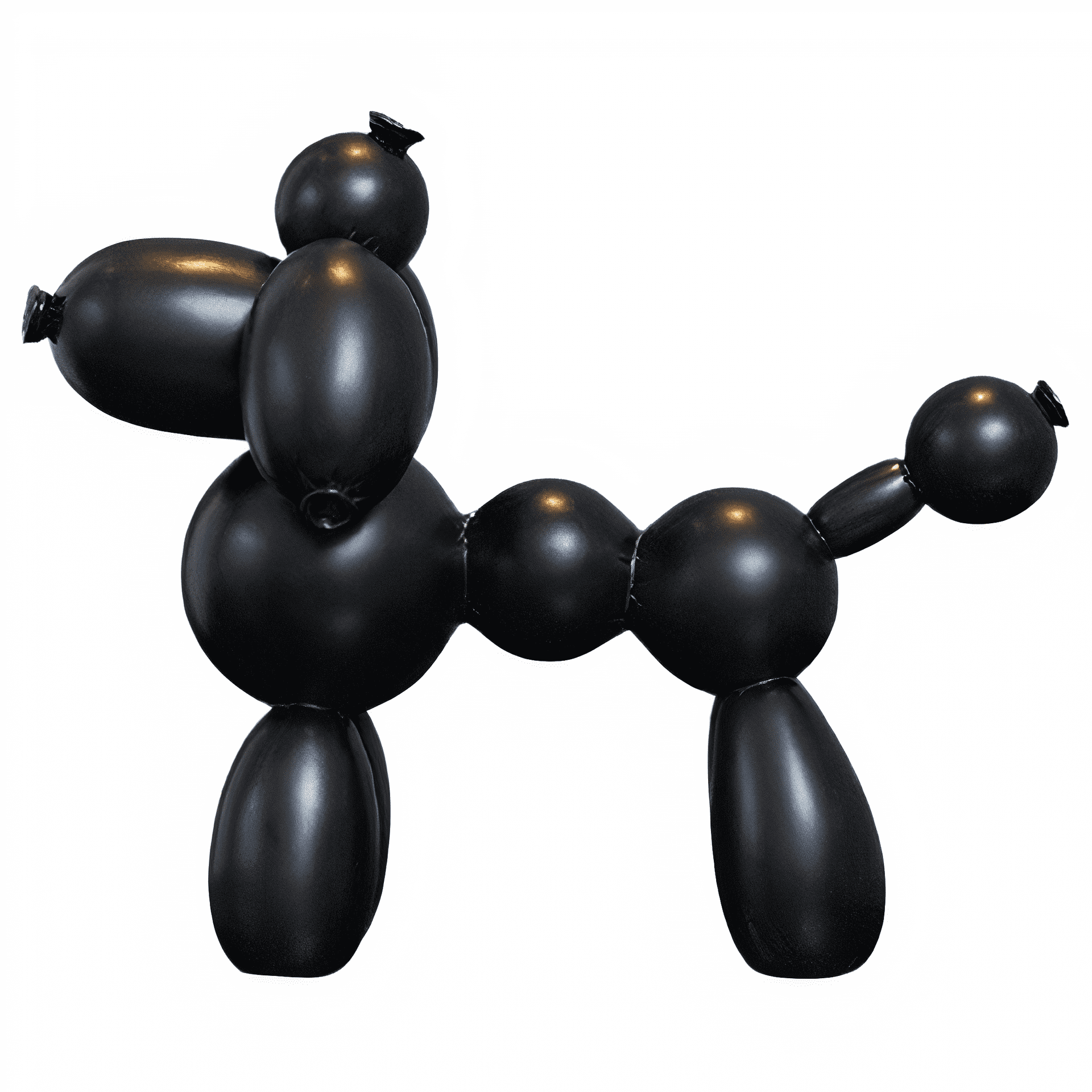 Design ballong hund staty