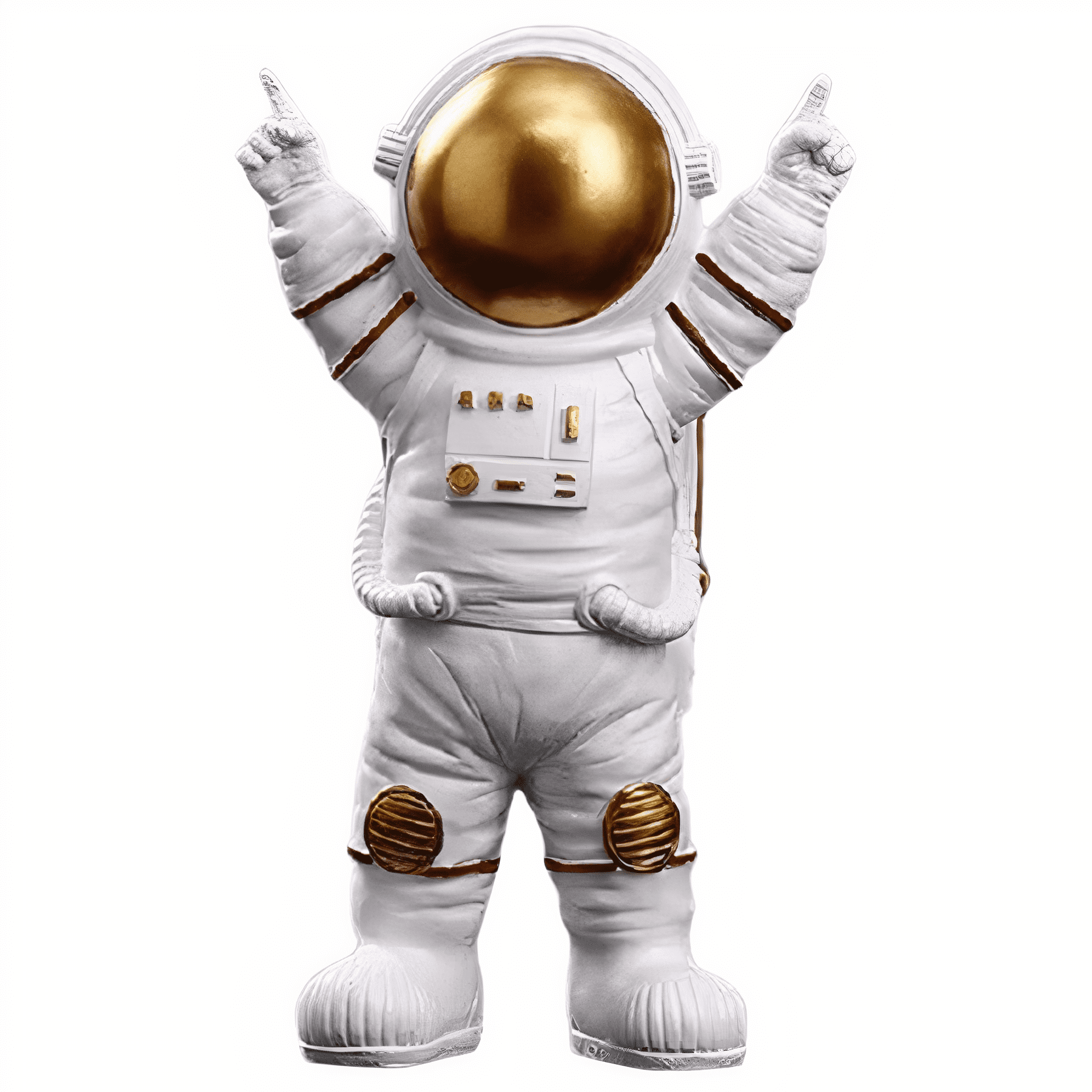 Staty av astronaut