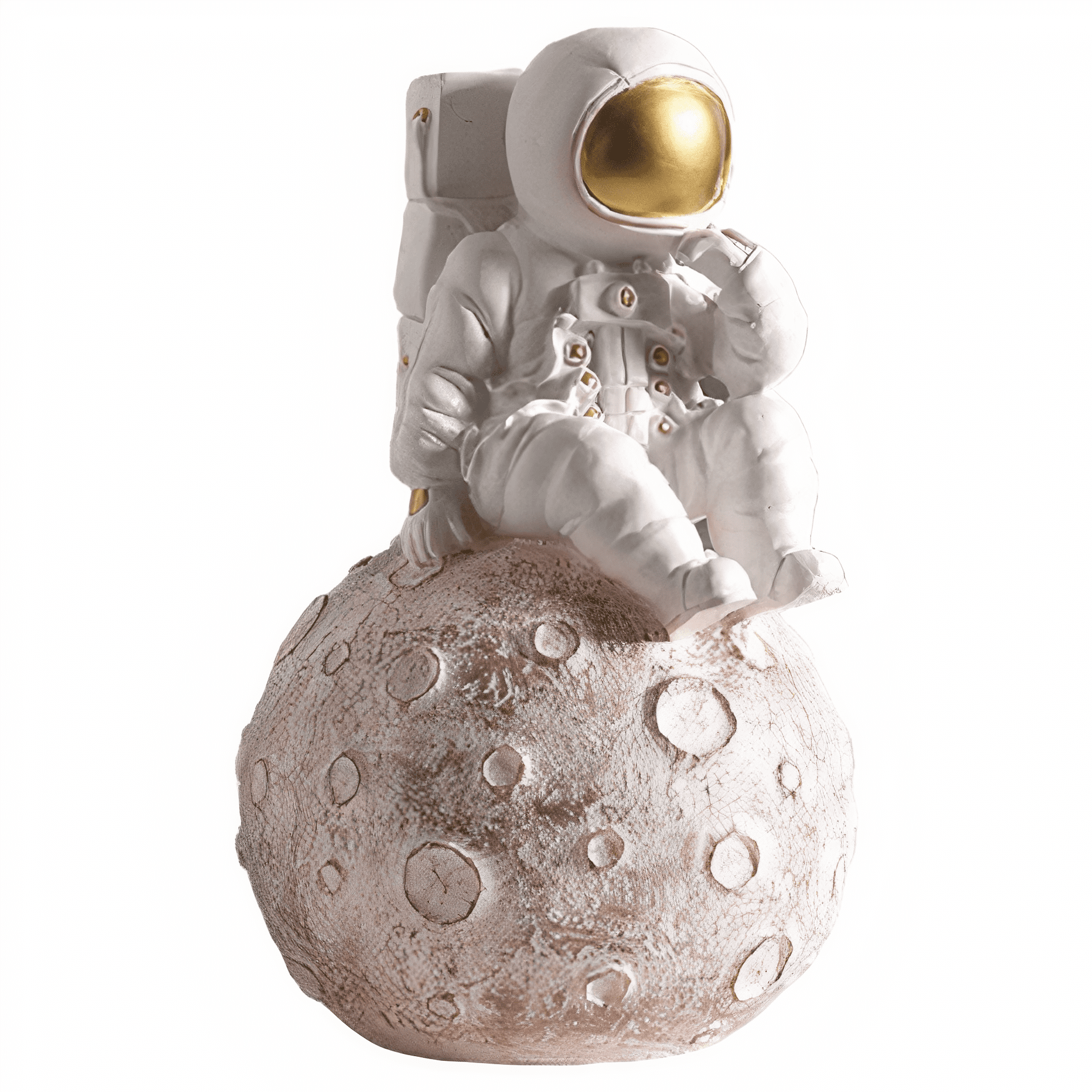 Statue Astronaut Mond