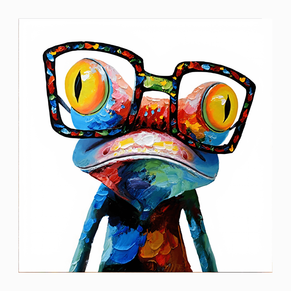 Gemälde Frosch