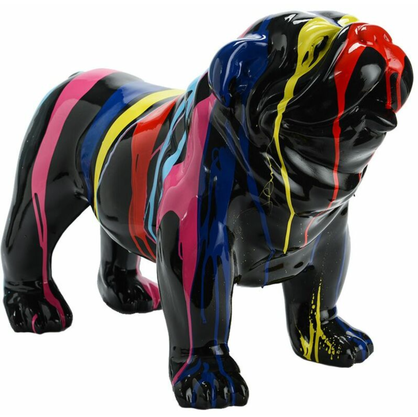 Staty trädgård bulldog usa