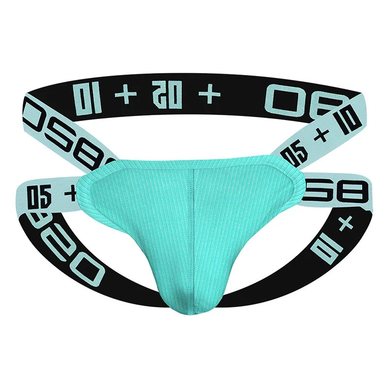 Seksikkäät puuvillaiset jockstrap-stringit miehille