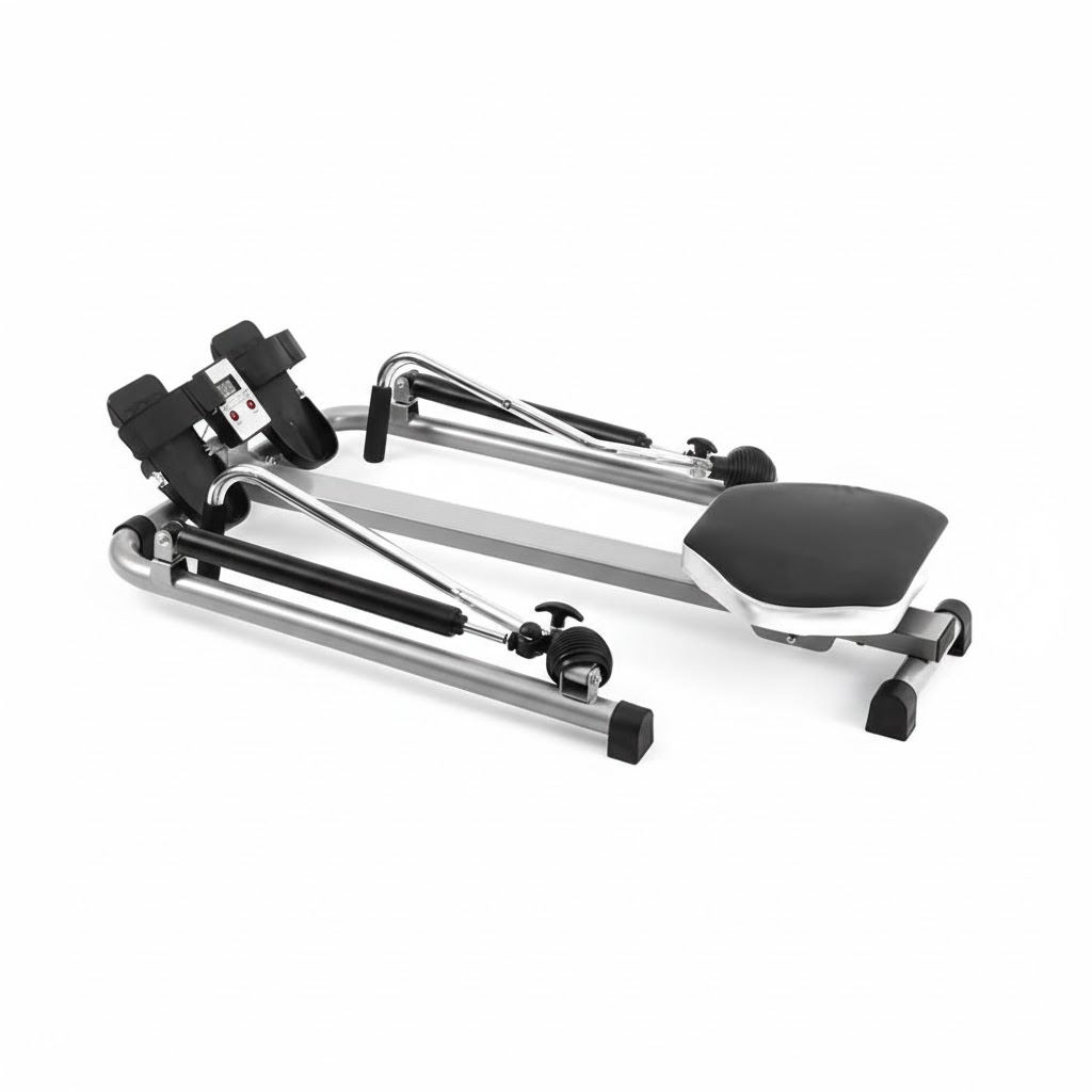 Justerbar hydraulisk roddmaskin – dubbel motstånd och komplett träning