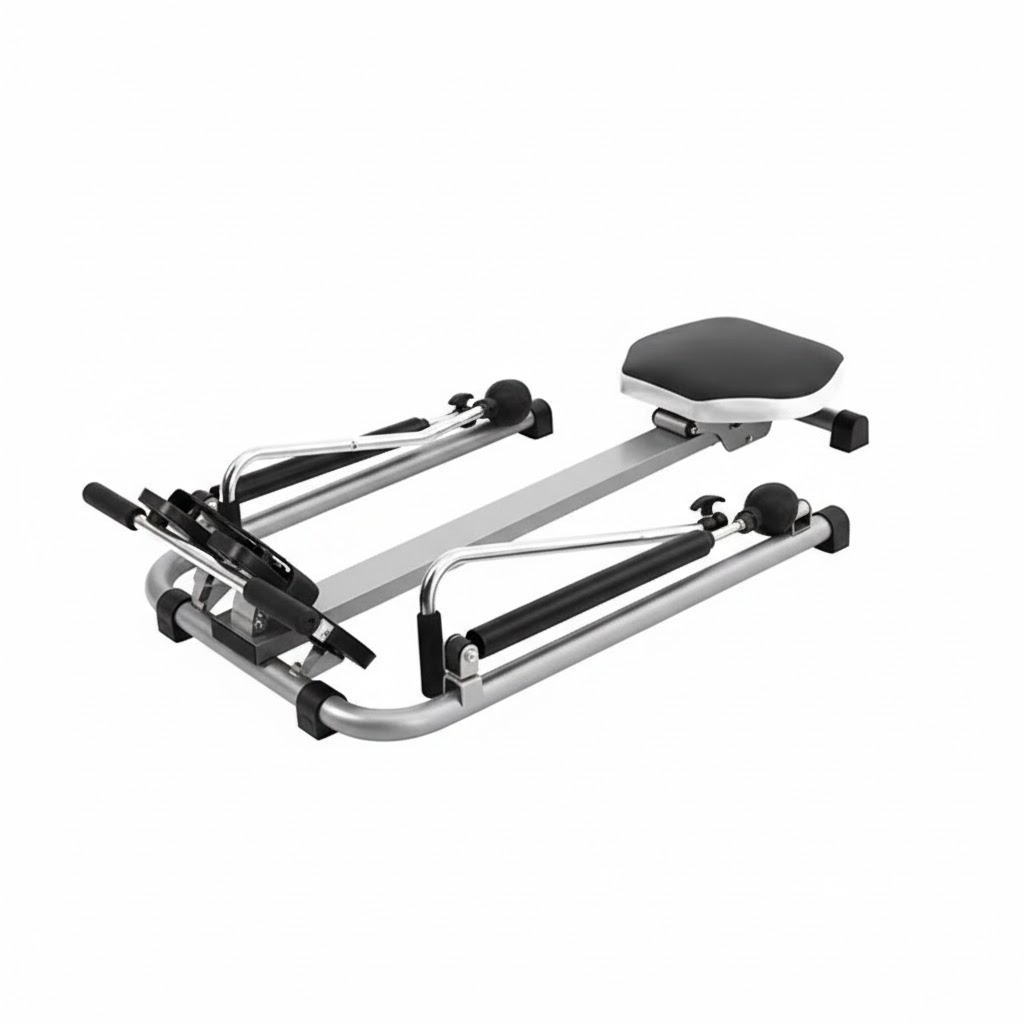 Tyst hydraulisk roddmaskin 120 kg för komplett träning hemma