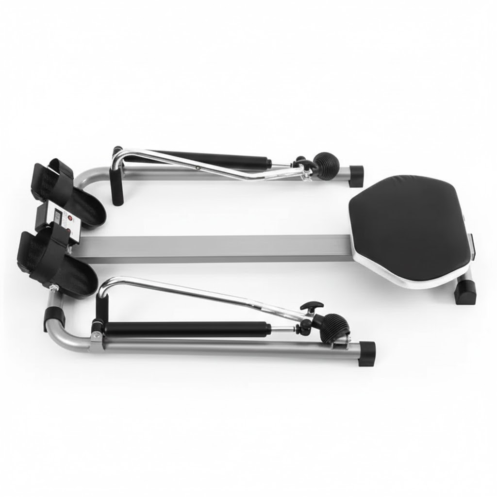 Justerbar hydraulisk roddmaskin – dubbel motstånd och komplett träning