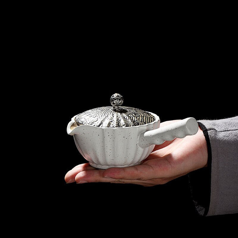 Kyusu japoniškas arbatinukas 180 ml
