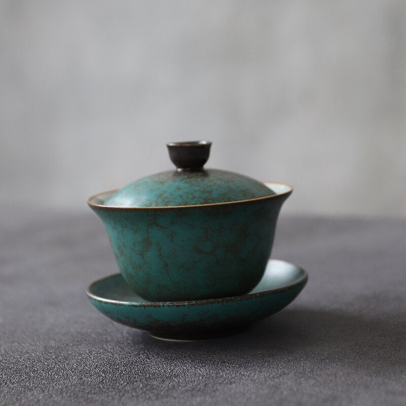 Mažas antikvarinis kinų arbatinukas 110ml
