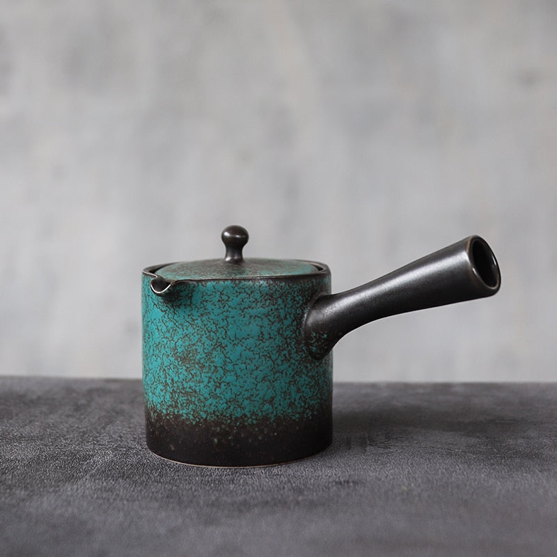 Japoniško stiliaus keraminis arbatinukas 200 ml