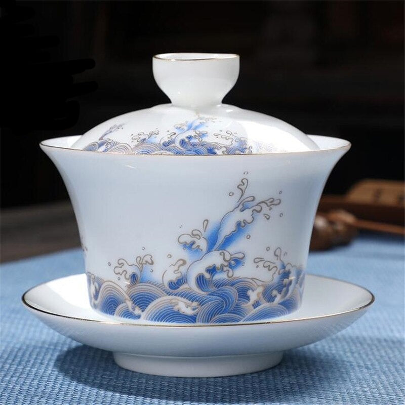 Gaiwan porcelán teáskanna 180ml