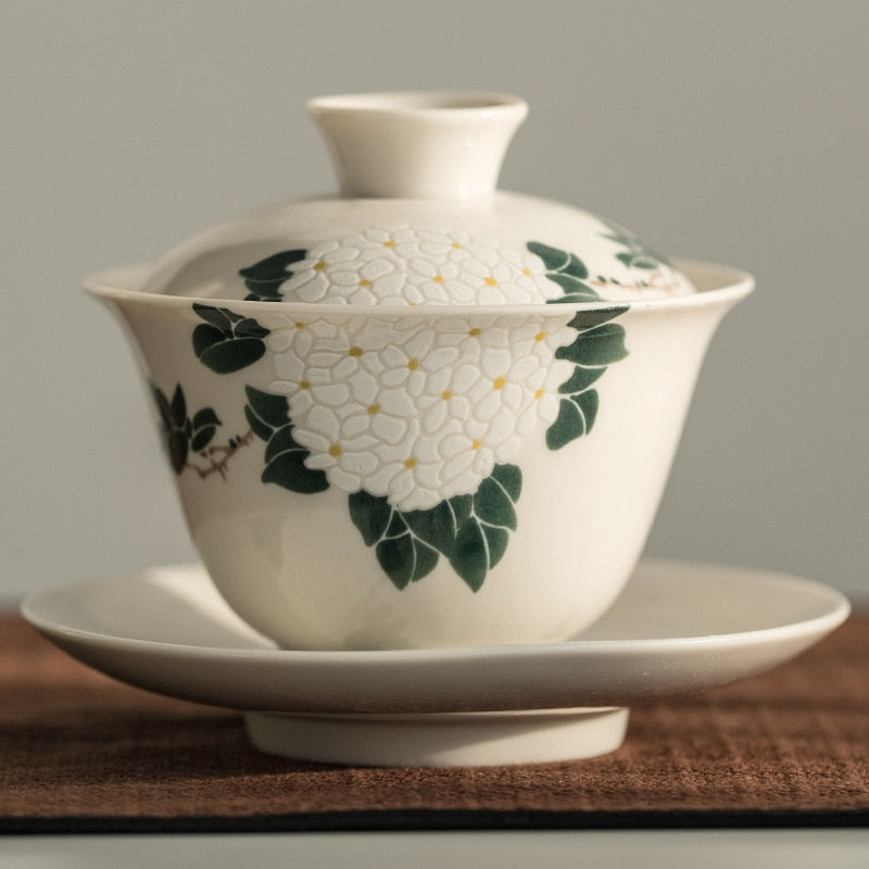 Порцеланов чайник Gaiwan Zhong 160-165 мл