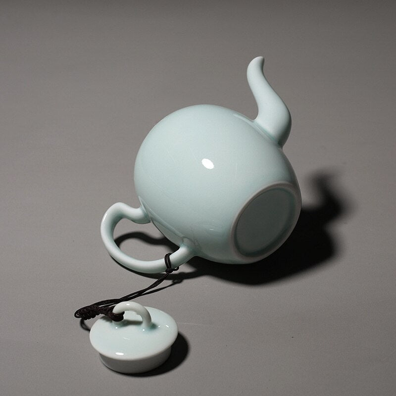 Celadono mėlynas porcelianinis arbatinukas 200 ml