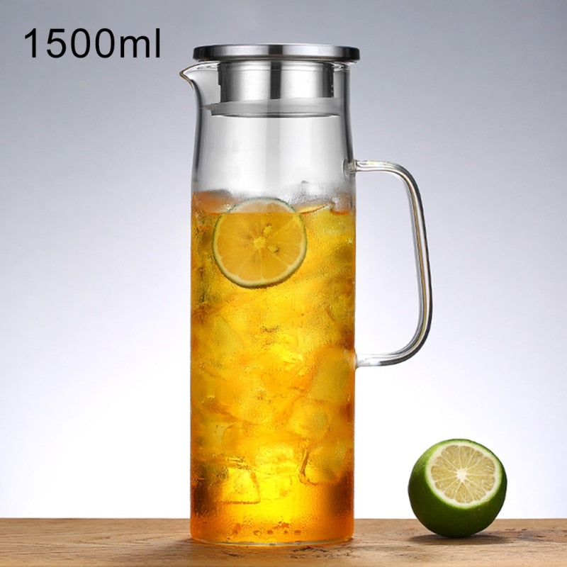 Hűtőszekrény ajtó üveg dekantáló jeges tea 1L - 1.5.L