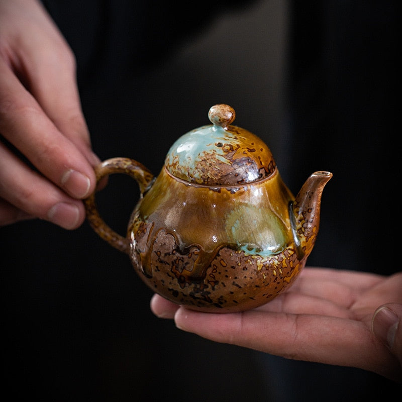 Jingdezhen mažas akmens masės arbatinukas 120 ml