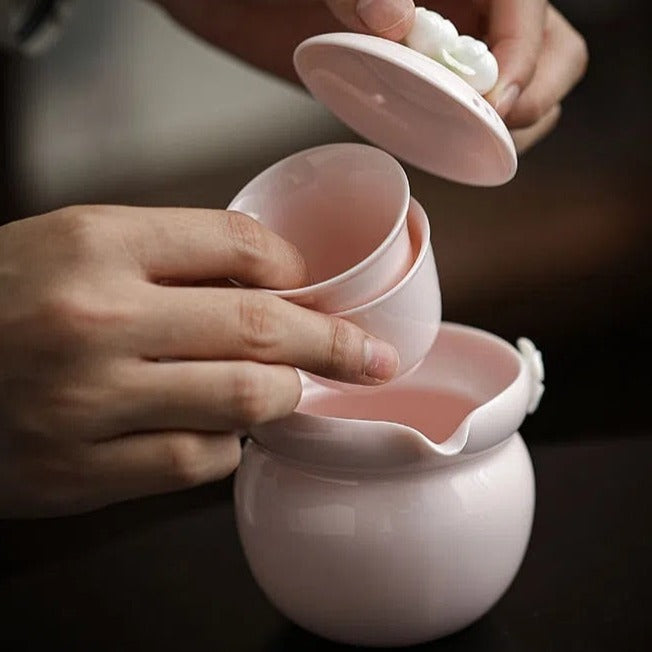 Porcelianinis arbatinukas trapiai arbatai 140ml