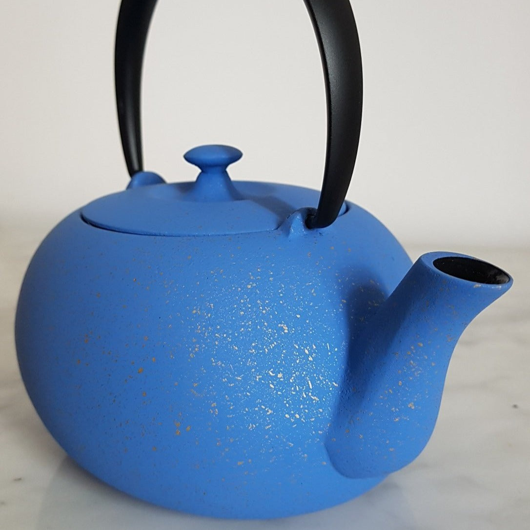 Mėlynas ketaus arbatinukas Wazuqu Fuku 550ml