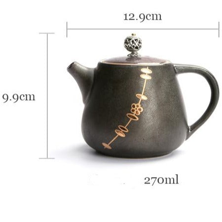 Kiniškas keraminis arbatinukas 270ml