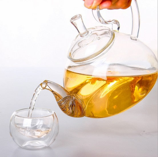 Dizaino stiklinis arbatinukas 400ml-1200ml