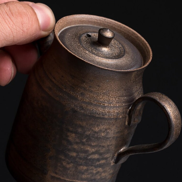 Senovinis keraminis arbatinukas 175 ml