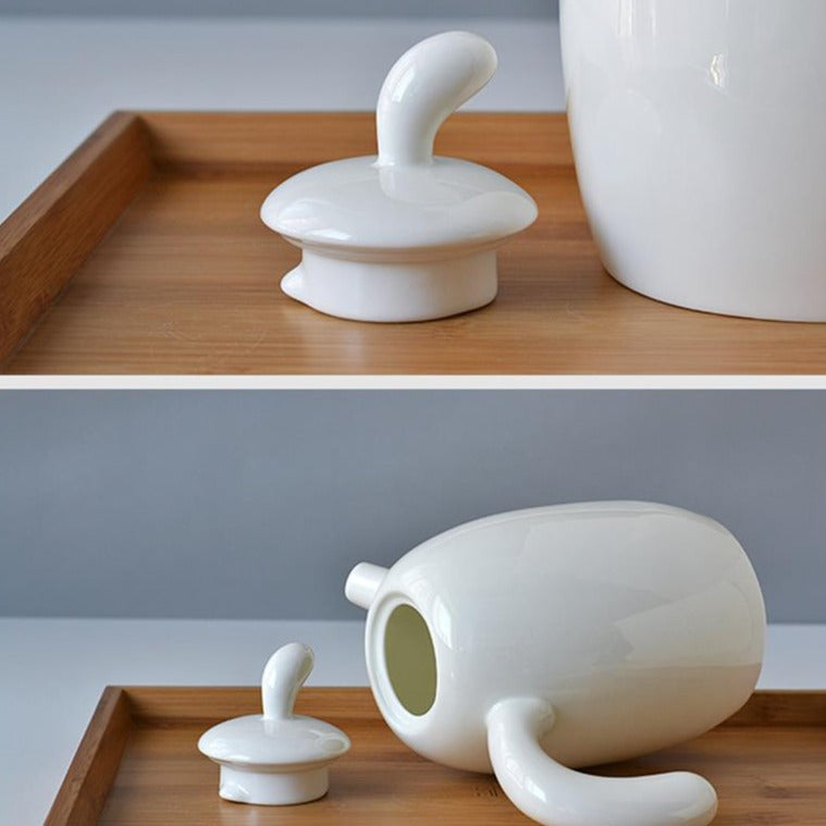 Porcelán design teáskészlet 900ml
