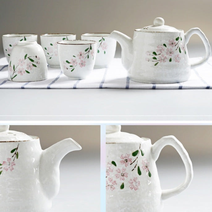 Gėlių arbatos rinkinys 5 puodeliai 590ml
