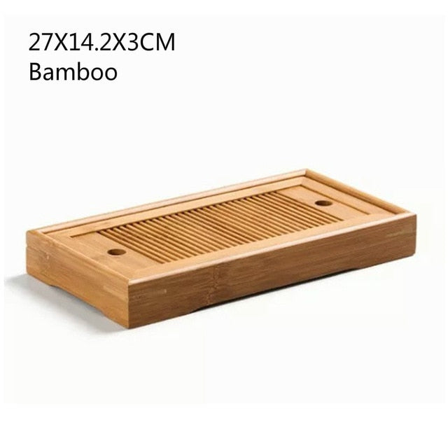 Bambuko arbatos padėklas