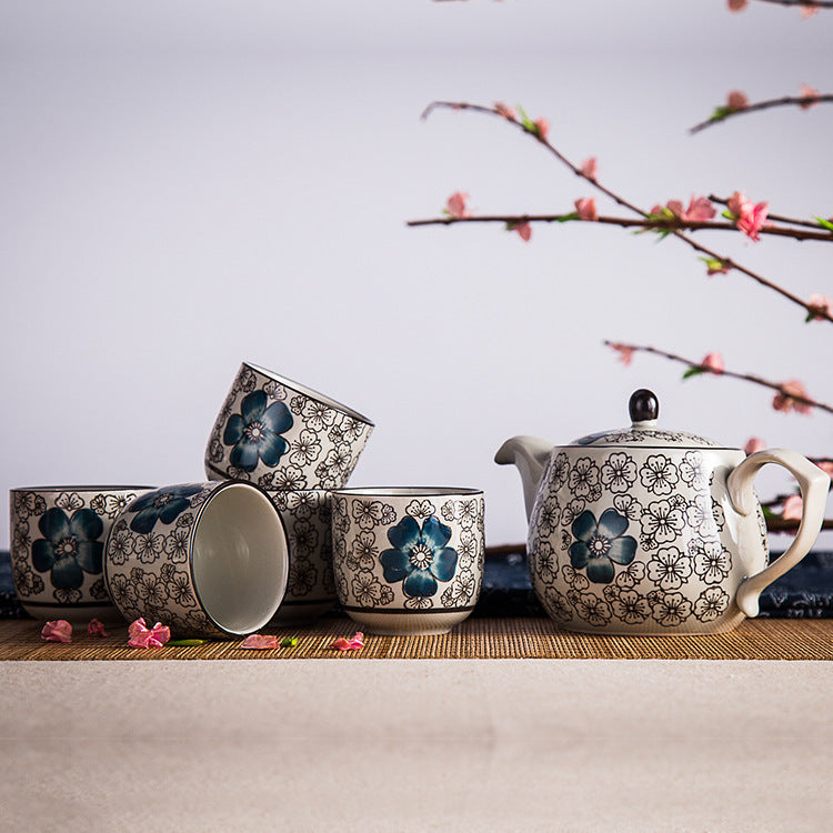 Gėlių japoniškos arbatos rinkinys 550 ml