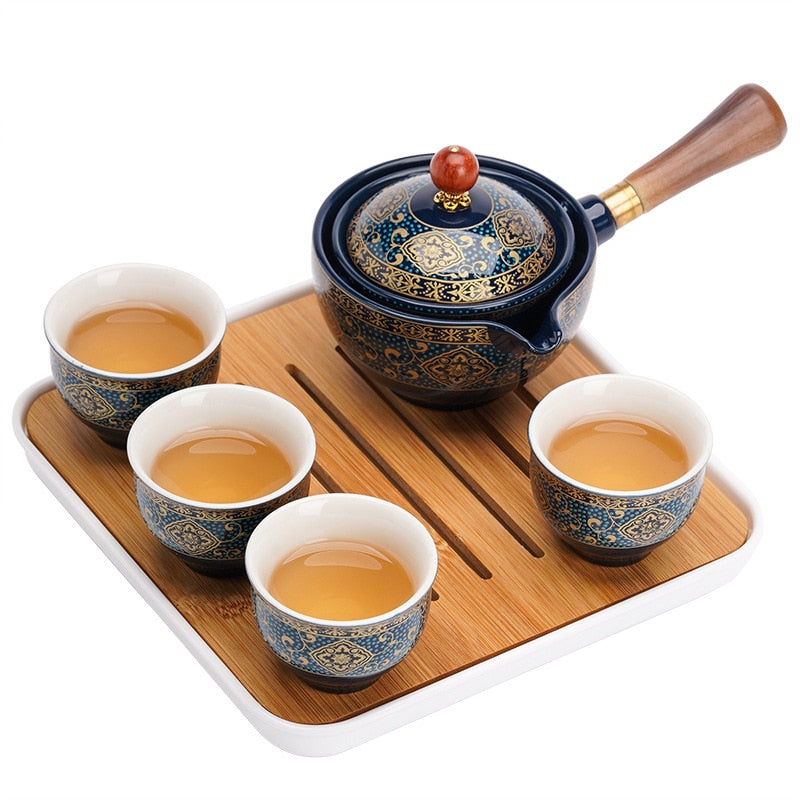 Travel Tea Set Praktisk tekanna 160 ml