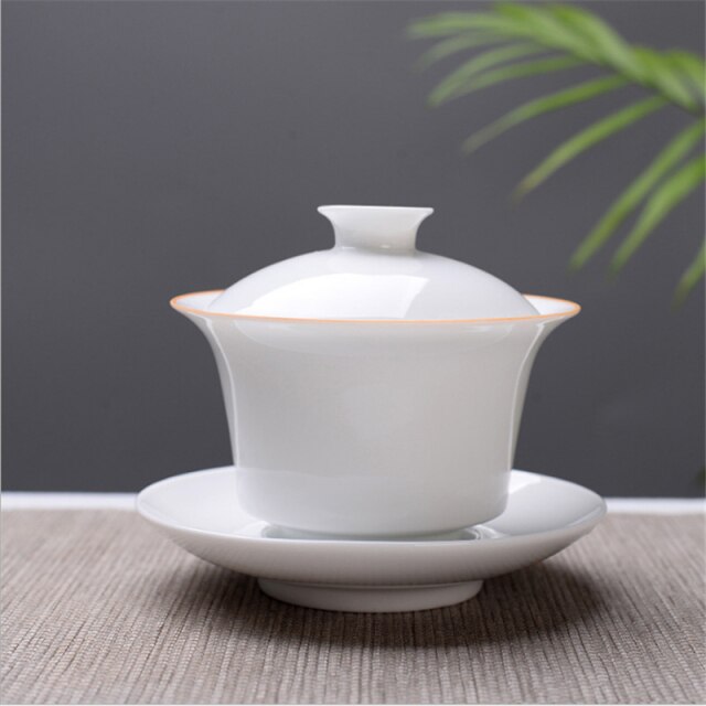 Czajniczek porcelanowy Gaiwan Bone China 150ml