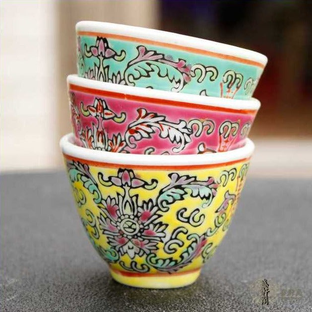 Antikvarinis kinų porceliano arbatos servizas