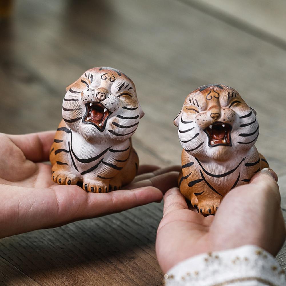 Tea Pet Tiger Te figurin