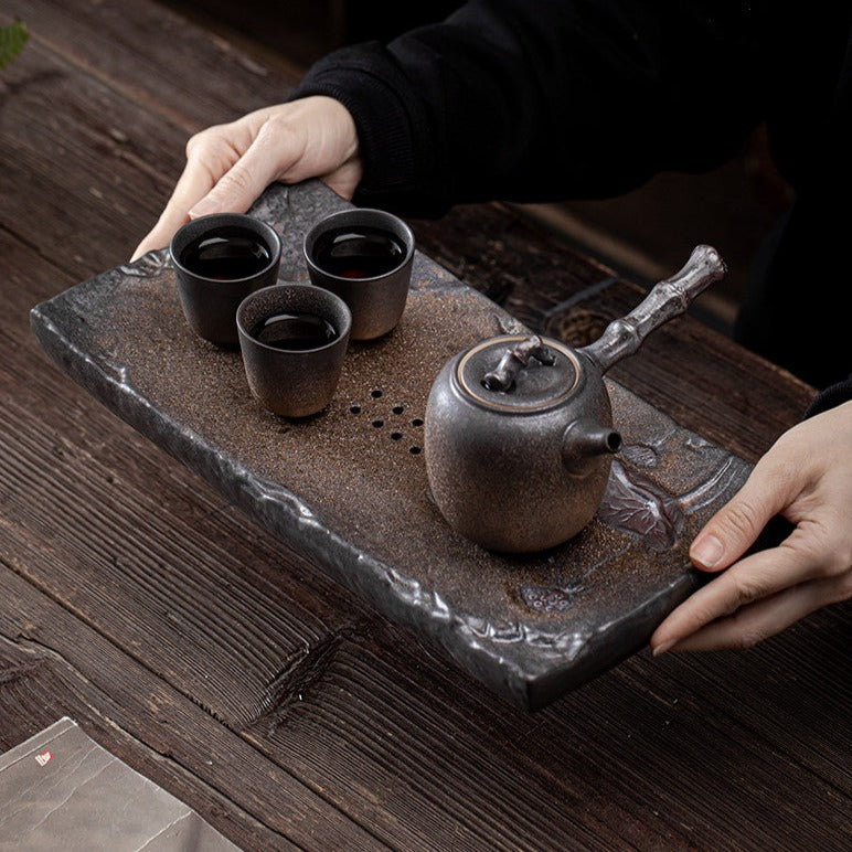 Antikvarinis kinų arbatos padėklas
