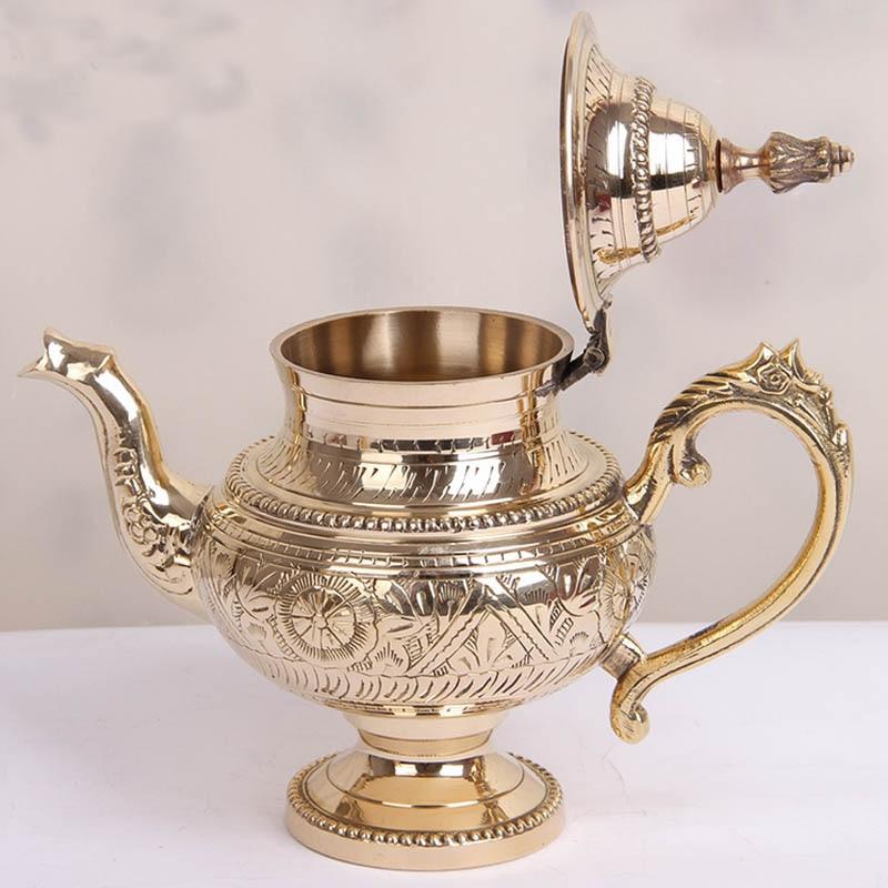 Indiškas varinis arbatinukas 500-600 ml