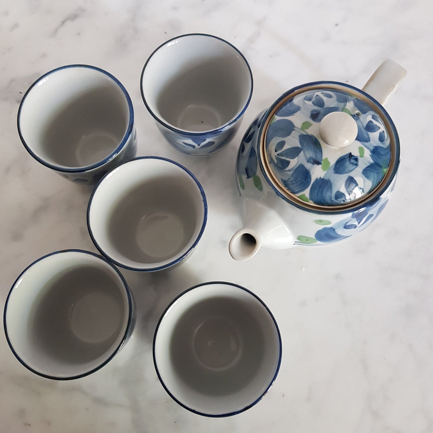 Kiniško porceliano arbatos servizas 450 ml