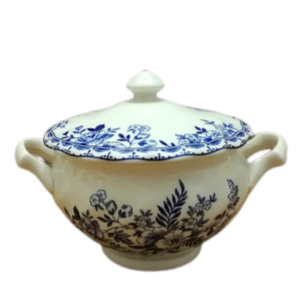 Antikvarinis porcelianinis arbatinukas 1 l talpos