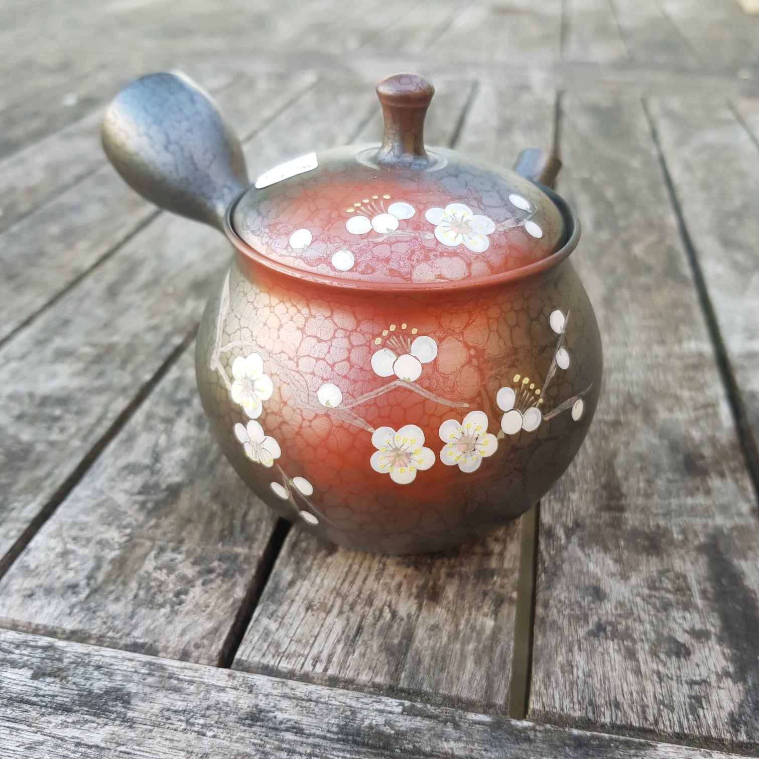 Tenmoku Kyusu Tokoname Japoniškas arbatinukas 250 ml