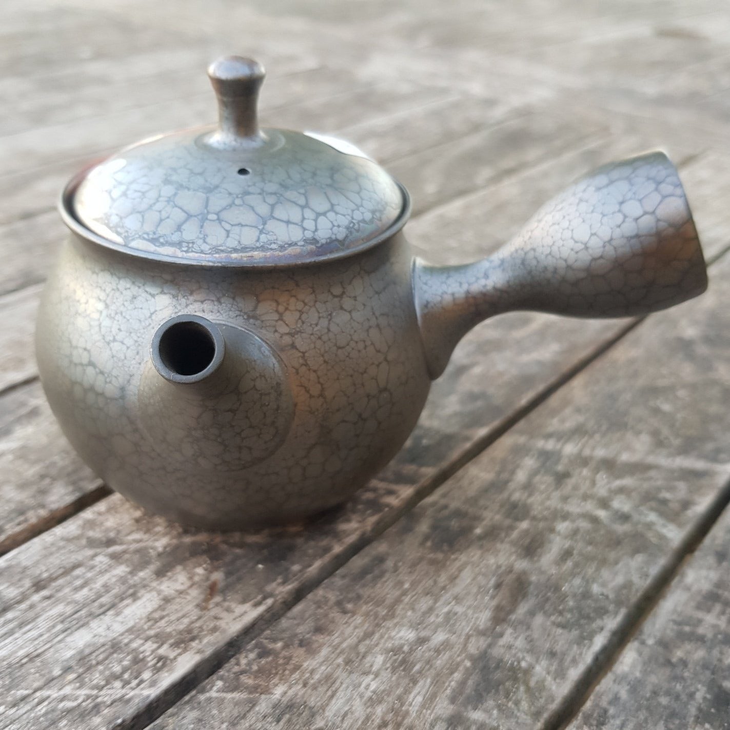 Tenmoku Kyusu Tokoname Japoniškas arbatinukas 250 ml