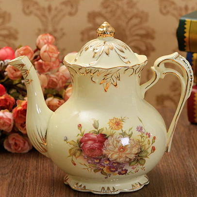 Derliaus gėlių angliškas arbatinukas