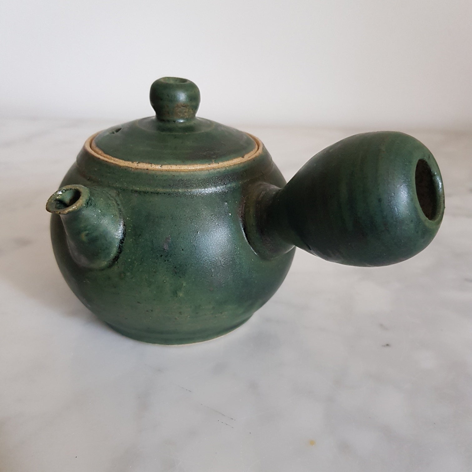 Žalios spalvos akmens masės arbatinukas Cédric Arnould 290ml