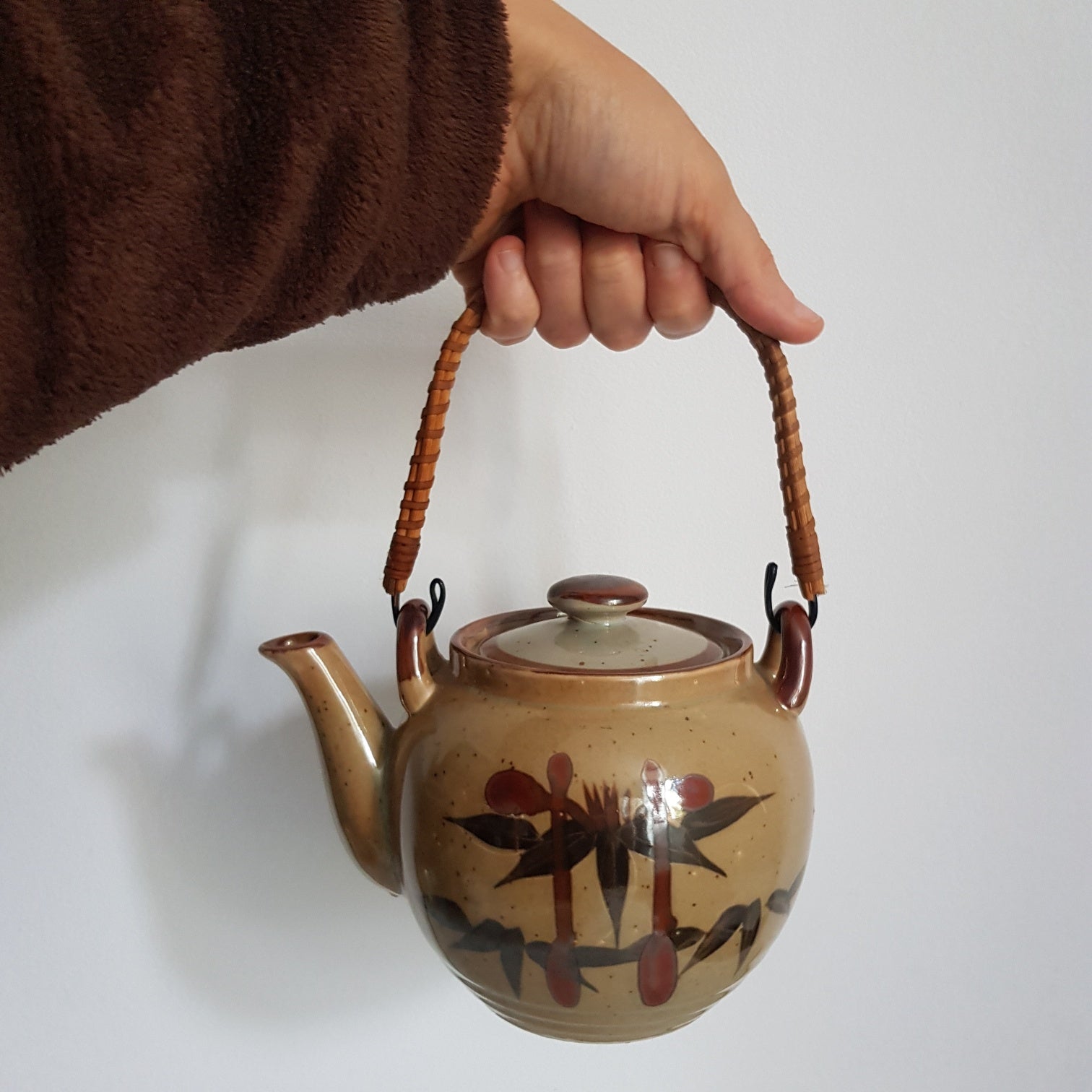 Kaimiškos keramikos arbatinukas 1,1 l