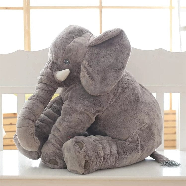 Cartoon Big Size Plush Elephant Toy Kids Sleeping Back Cushion Stuffed Pillow animal Doll Baby Doll δώρο γενεθλίων για παιδιά