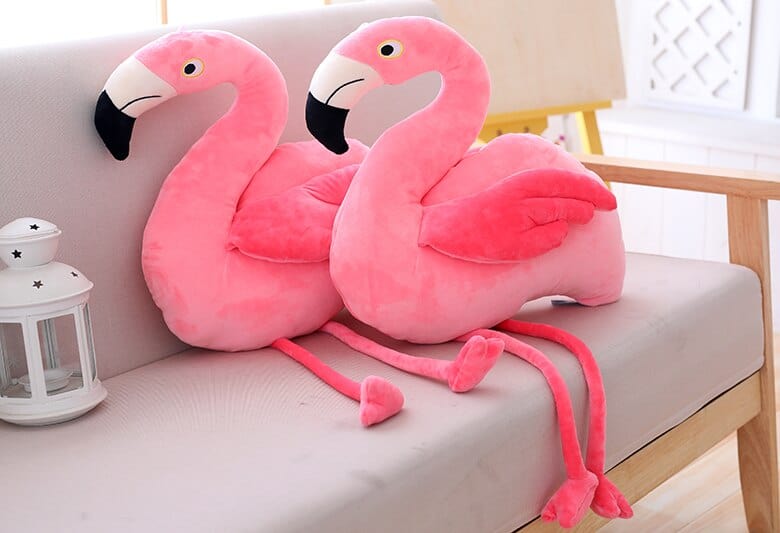 Jättimäinen vaaleanpunainen flamingo pehmolelu Flamy the Lover™