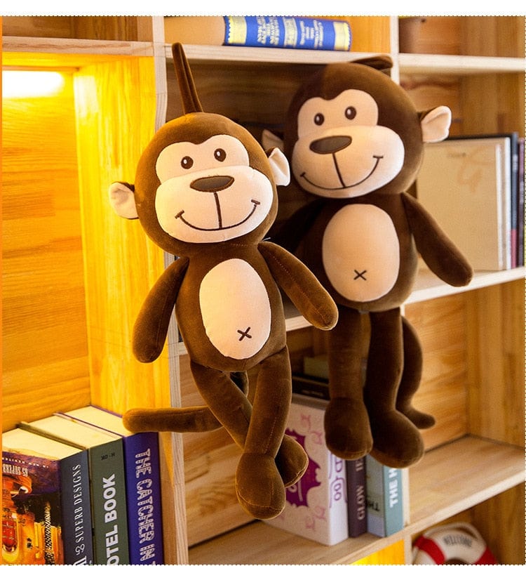 Giant Plush Monkey Family