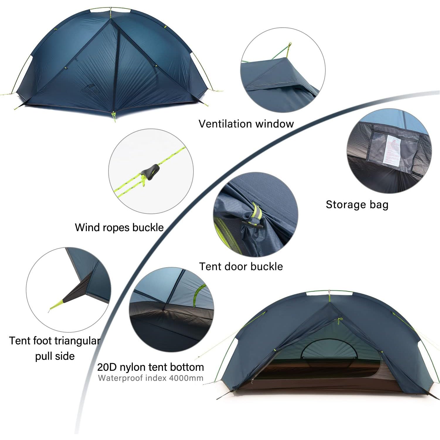 Tienda mosquitera para camping