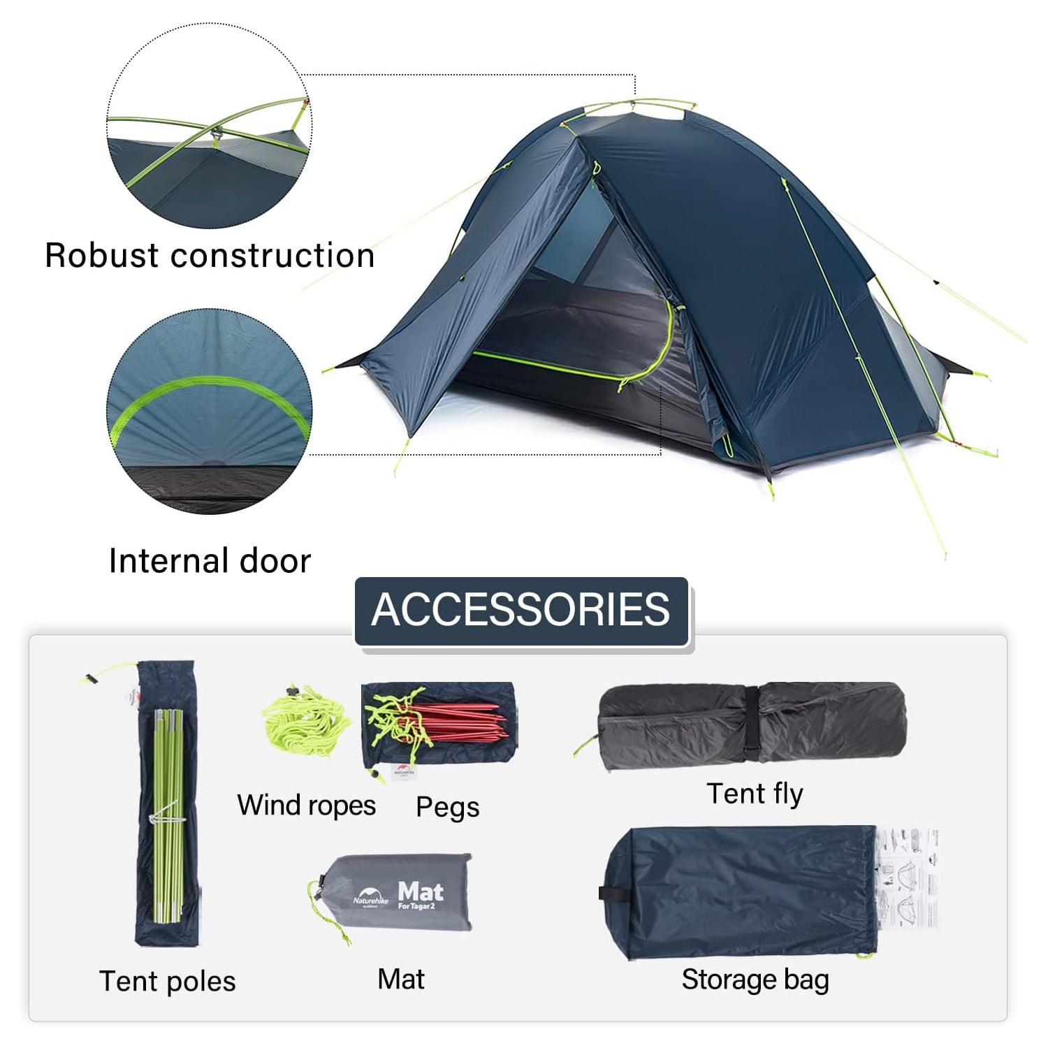 Tienda mosquitera para camping