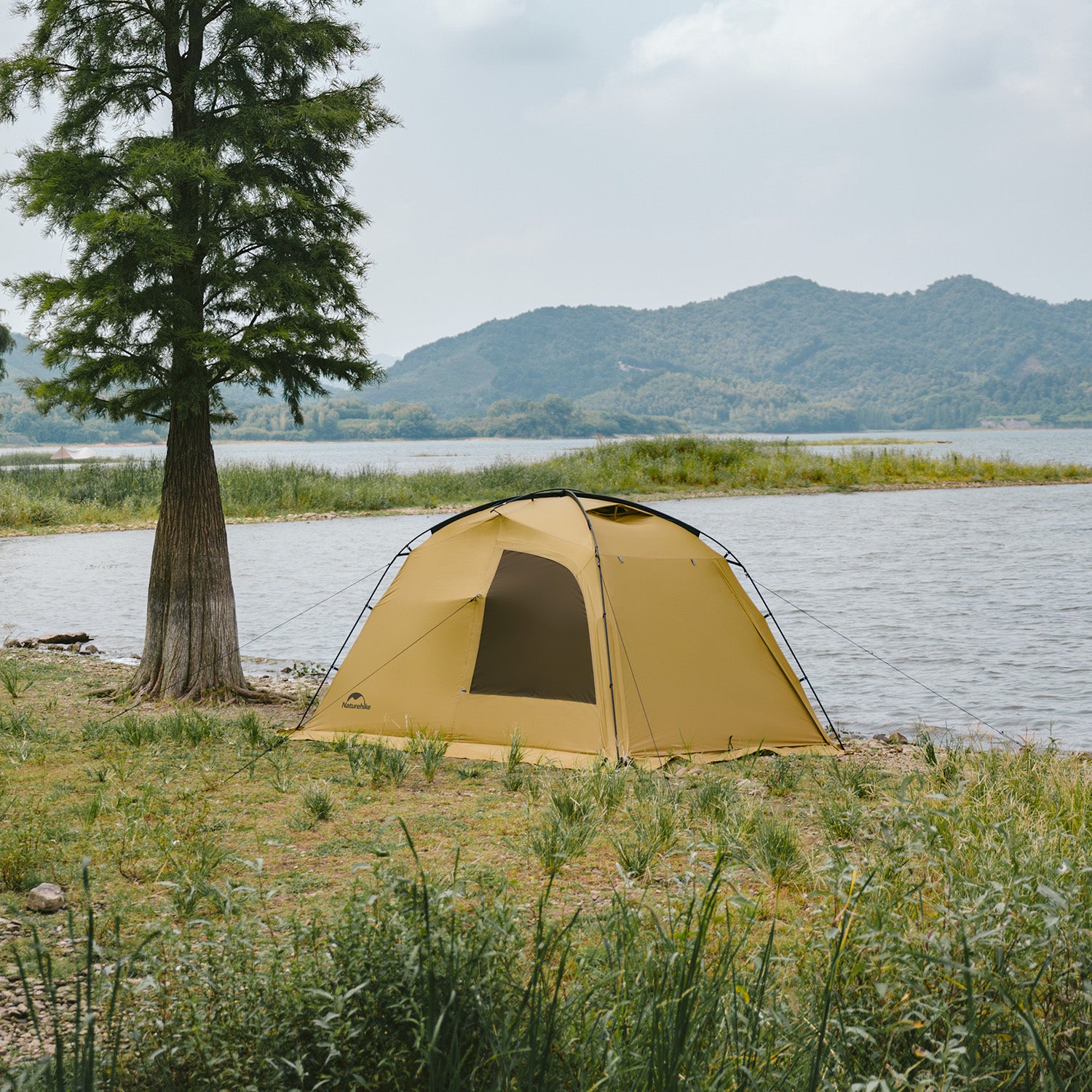 Tältcamping i kallt väder