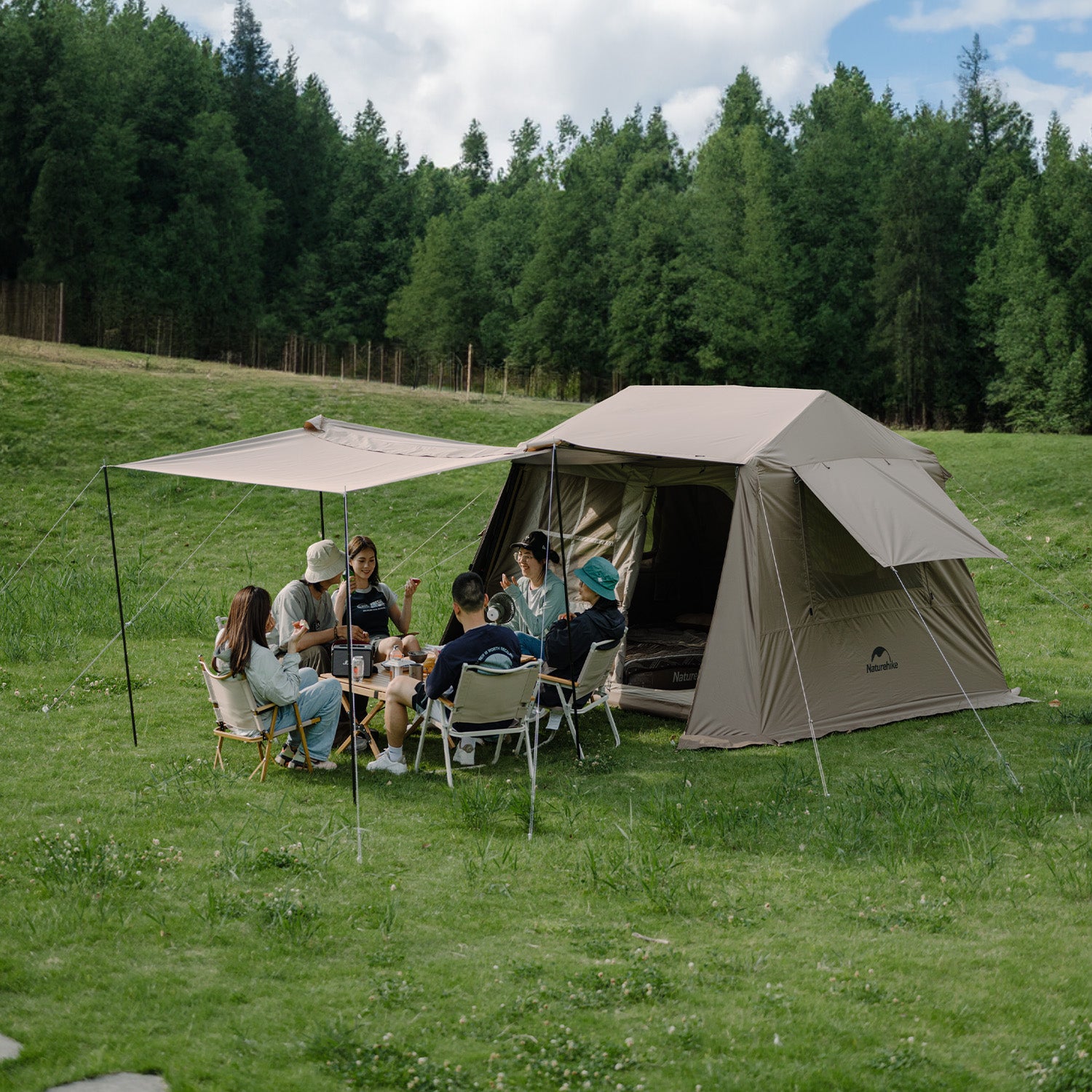 6-personers instant-tält