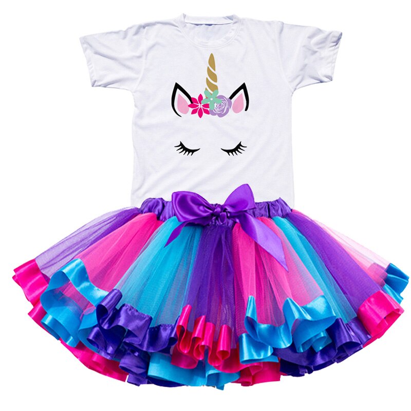 Kleid Einhorn Mädchen